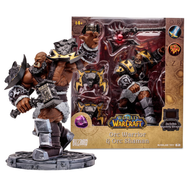 WARCRAFT 6IN WV1 ORC SHAMAN/WARRIOR EPIC AF