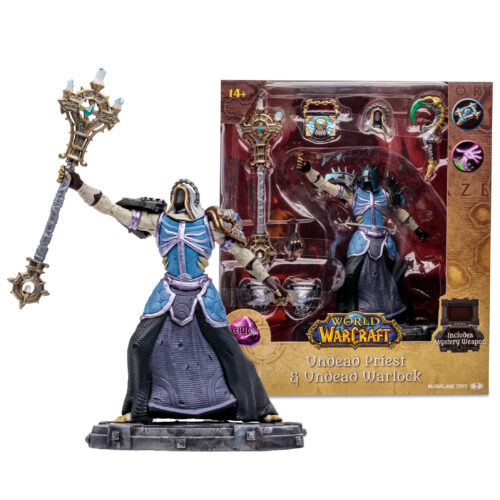 STL304287_6 WARCRAFT 6IN WV1 UNDEAD PRIEST/WARLOCK EPIC AF
