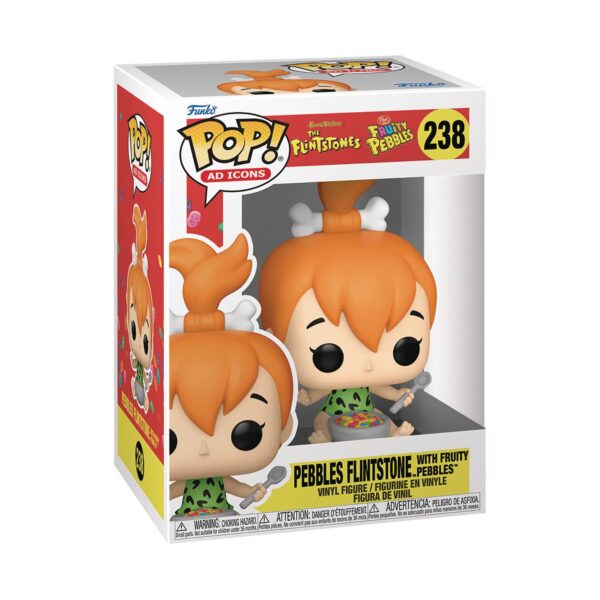 STL304469 POP AD ICONS POST PEBBLES W CEREAL VIN FIG