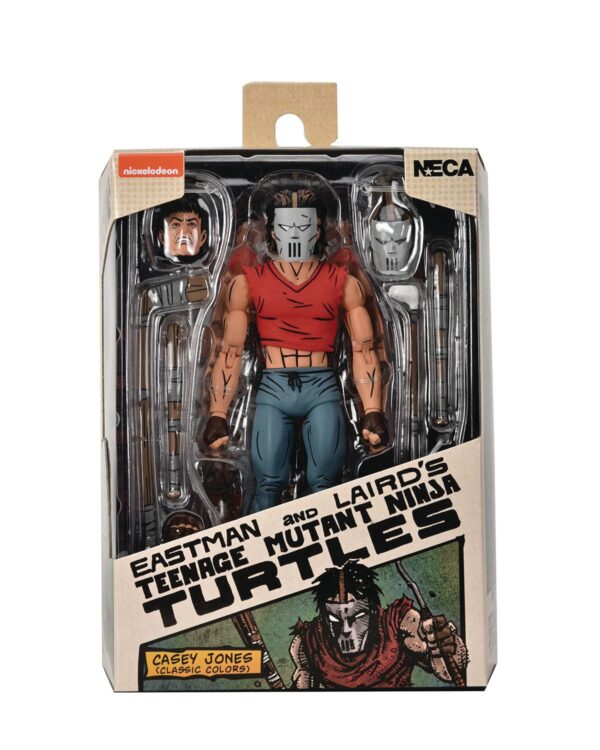 STL304651 TMNT MIRAGE COMICS CASEY JONES RED SHIRT 7IN AF