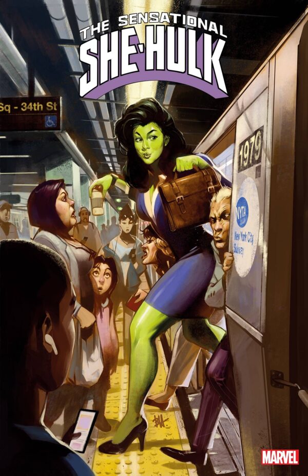 SENSATIONAL SHE-HULK #6 BEN HARVEY VAR