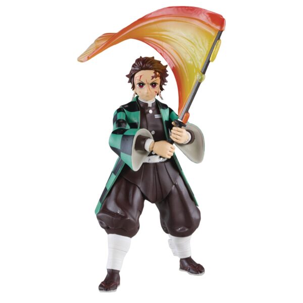 STL306139 DEMON SLAYER WV3 TANJIRO RUI BATTLE VAR 7IN AF