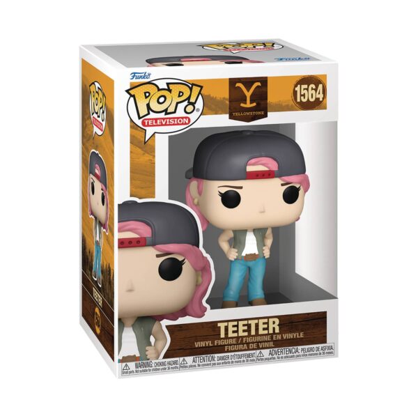 STL307345 POP TV YELLOWSTONE S2 TEETER VIN FIG