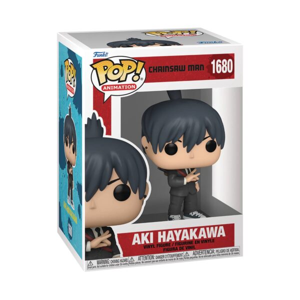 STL307351 POP ANIMATION CHAINSAW MAN AKI VIN FIG