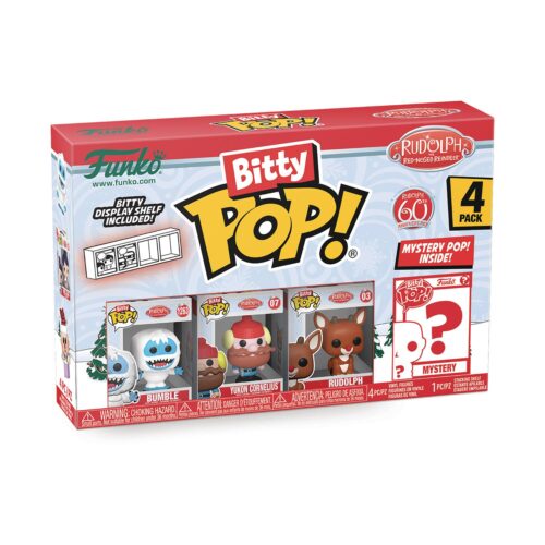 STL308755 BITTY POP RUDOLPH BUMBLE 4PK