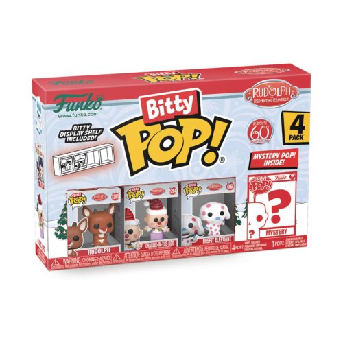 STL308758 BITTY POP RUDOLPH RUDOLPH 4PK