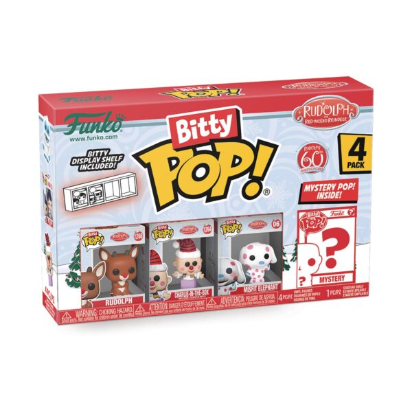 STL308758 BITTY POP RUDOLPH RUDOLPH 4PK