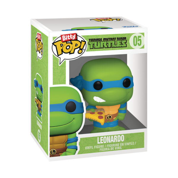 BITTY POP RIDE TMNT LEONARDO W/VAN