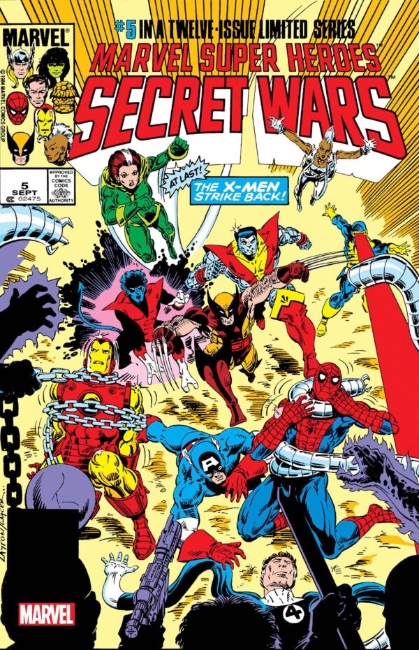 STL309433 MSH SECRET WARS FACSIMILE EDITION #5 FOIL VAR