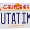 BTTF OUTATIME LICENSE PLATE
