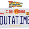 BTTF OUTATIME LICENSE PLATE