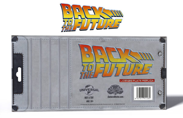 BTTF OUTATIME LICENSE PLATE