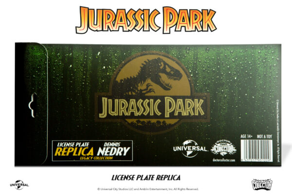 STL309759_1-scaled JURASSIC PARK NEDRY LICENSE PLATE