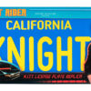 STL309760_1 KNIGHT RIDER LICENSE PLATE