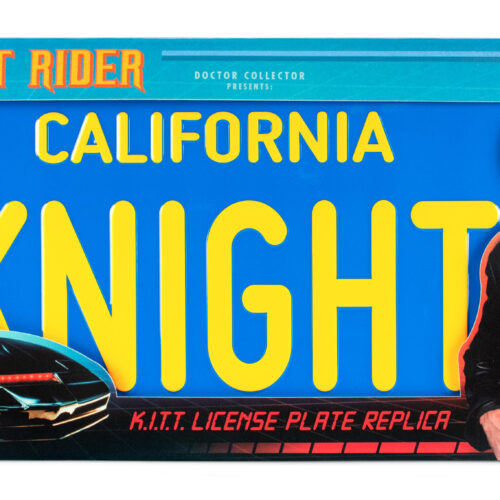 KNIGHT RIDER LICENSE PLATE