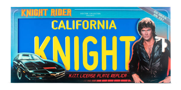 STL309760_1 KNIGHT RIDER LICENSE PLATE