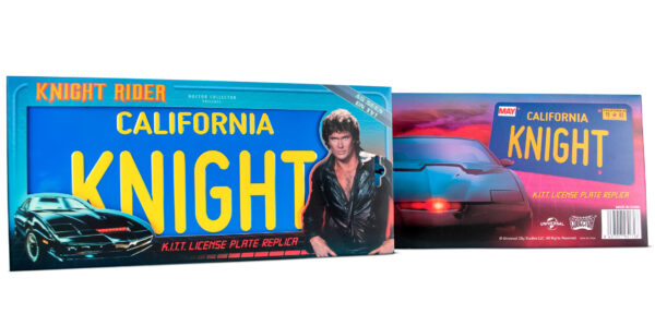 STL309760_2 KNIGHT RIDER LICENSE PLATE