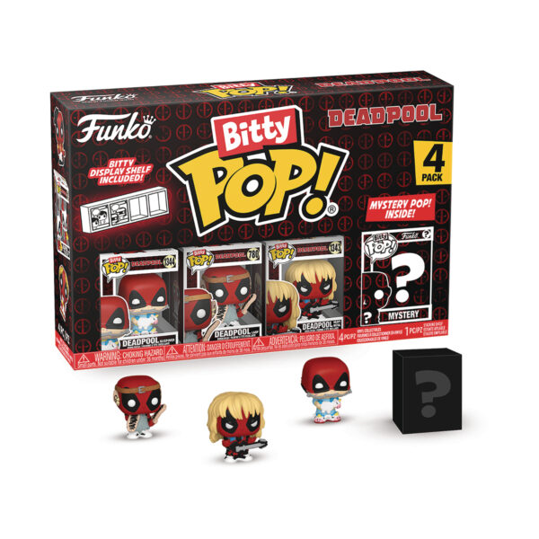 STL309803_1 BITTY POP DEADPOOL SLEEPOVER 4PK