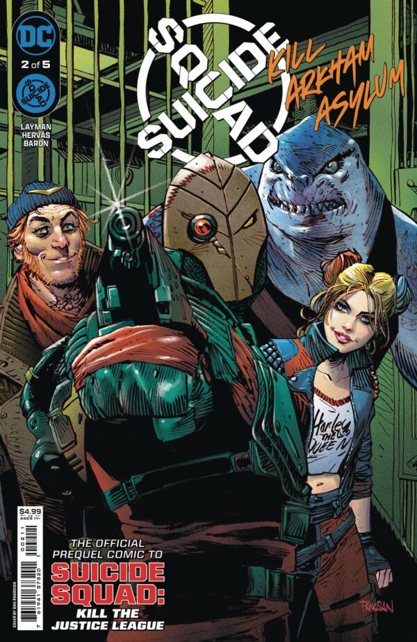 SUICIDE SQUAD KILL ARKHAM ASYLUM #2 (OF 5) CVR A PANOSIAN