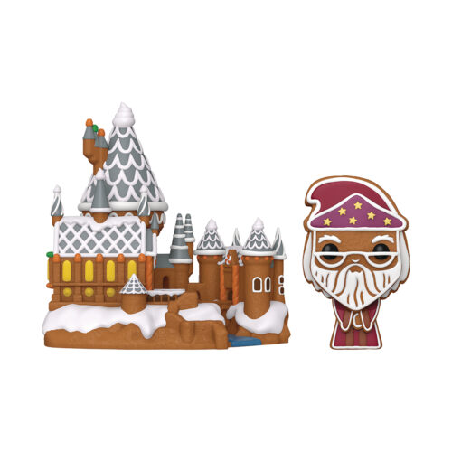 POP TOWN HARRY POTTER DUMBLEDORE & HOGWARTS VIN FIG
