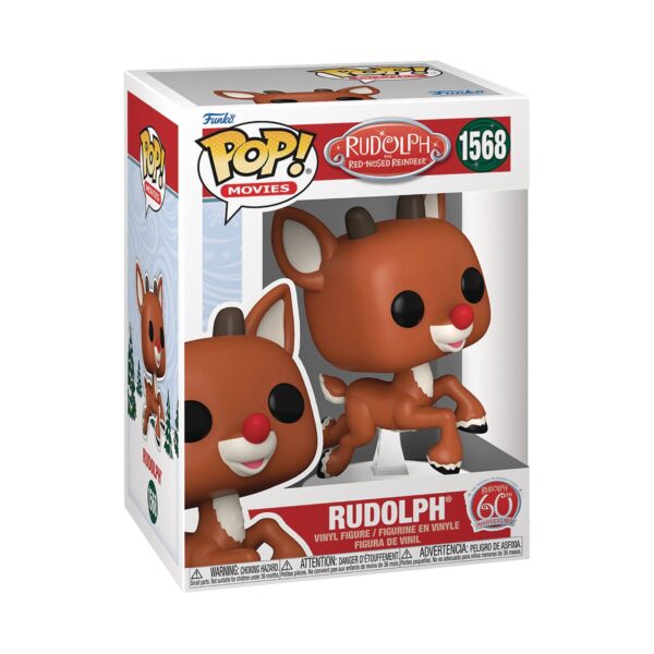 STL312828 POP MOVIES RUDOLPH S4 RUDOLPH FLYING VIN FIG