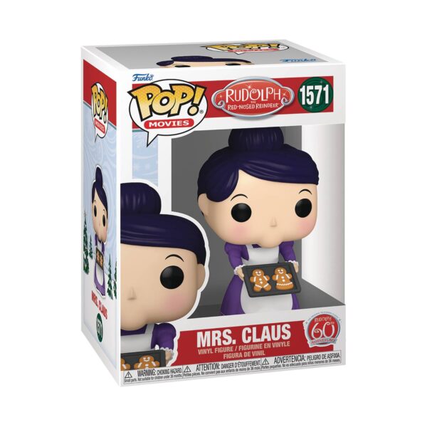 STL312829 POP MOVIES RUDOLPH S4 MRS CLAUS VIN FIG