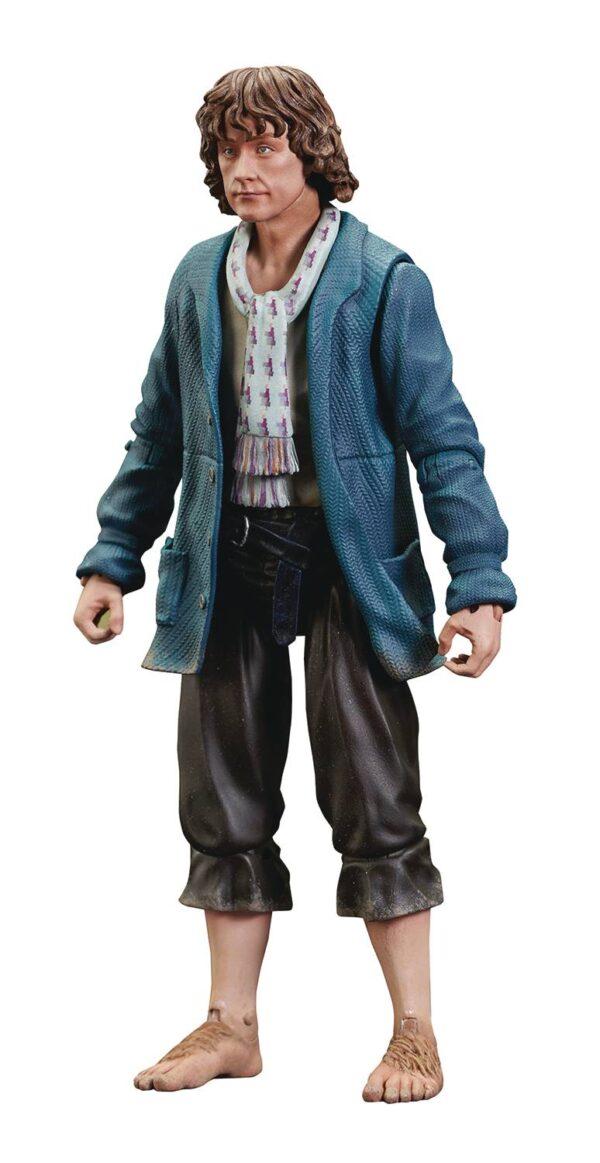 STL313365 LORD OF THE RINGS SERIES 7 DLX PIPPIN AF