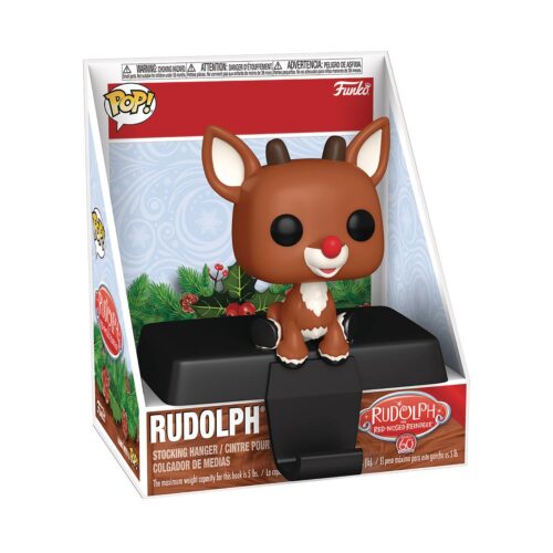 STL313378 EDGE SITTER RUDOLPH SANTA CLAUS VIN FIG