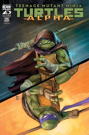 STL314095 TEENAGE MUTANT NINJA TURTLES ALPHA #1 E 25 COPY REIS ( LIMITED TO 1000 COPIES )