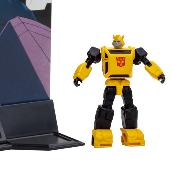 TRANSFORMERS WV1 3IN BUMBLEBEE & WHEELJACK AF W/ COMIC 2PK