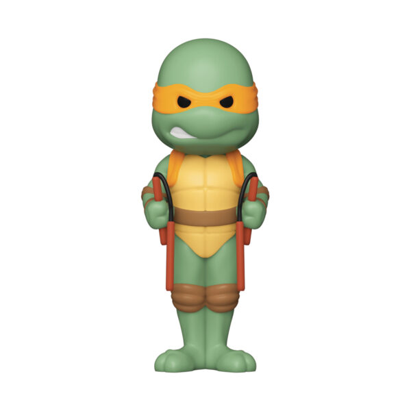 STL316326_2 FUNKO REWIND TMNT THE MOVIE MICHELANGELO W/CH VIN FIG