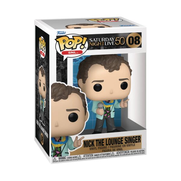 STL316349 POP TV SNL 50TH NICK THE LOUNGE SINGER VIN FIG
