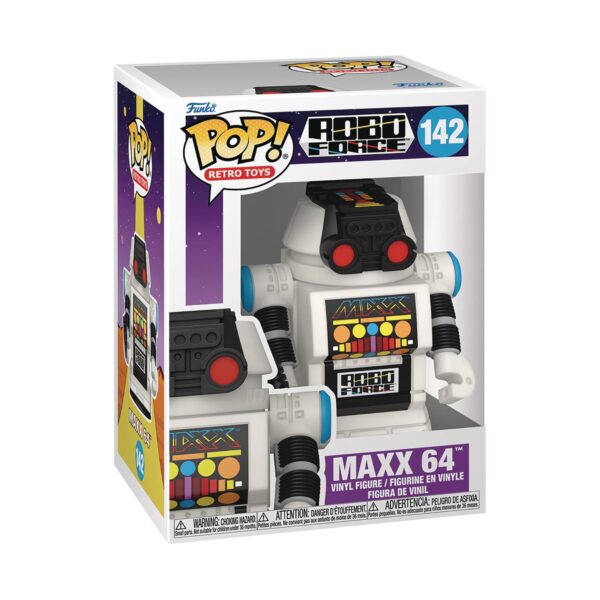POP RETRO TOYS ROBOFORCE MAXX 64 VIN FIG