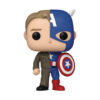 STL316390_1 POP MARVEL SPLIT CAPTAIN AMERICA/STEVE ROGERS VIN FIG