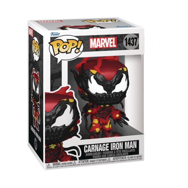 STL316391 POP MARVEL CARNAGEIZED IRON MAN VIN FIG
