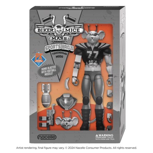 STL316483 BIKER MICE FROM MARS SPORTS BROS MODO PX AF B&W