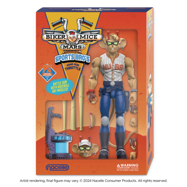 BIKER MICE FROM MARS SPORTS BROS THROTTLE PX AF