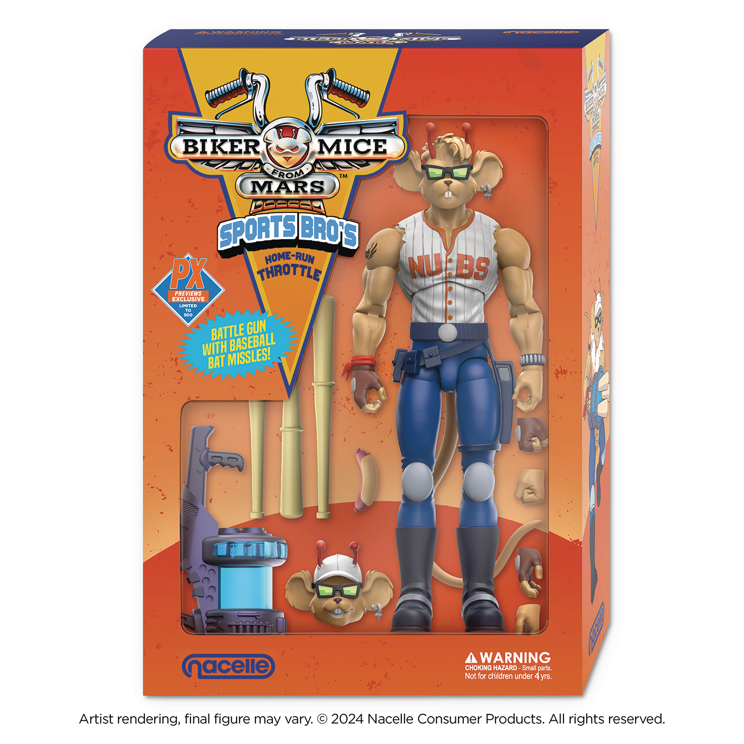 BIKER MICE FROM MARS SPORTS BROS THROTTLE PX AF – Smallville Comics