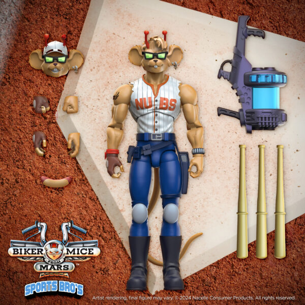 BIKER MICE FROM MARS SPORTS BROS THROTTLE PX AF