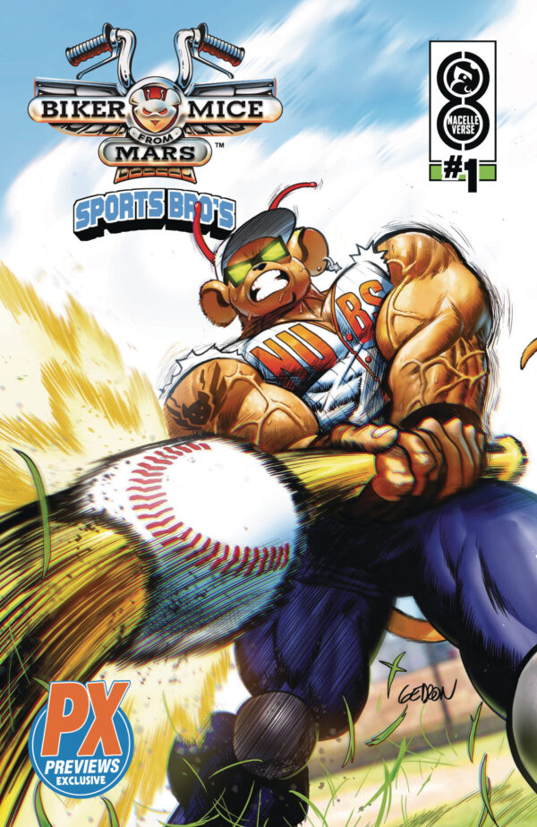 BIKER MICE FROM MARS SPORTS BROS THROTTLE PX AF
