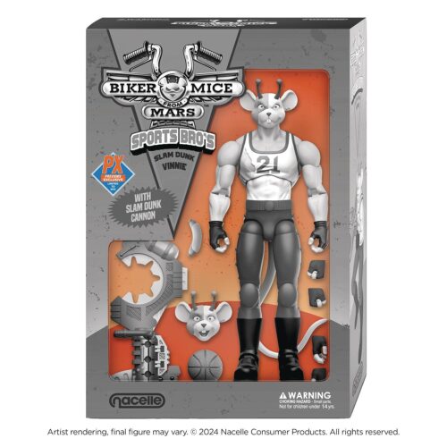 STL316488 BIKER MICE FROM MARS SPORTS BROS VINNIE PX AF B&W