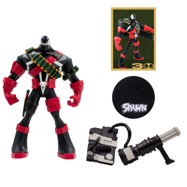 STL318146_1 SPAWN WV7 7IN SCALE COMMANDO SPAWN AF