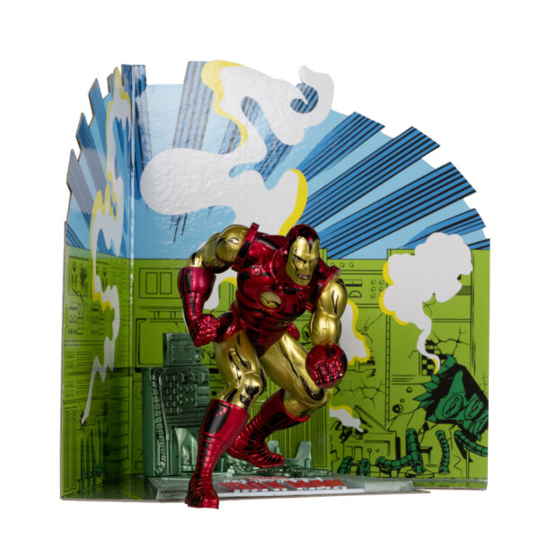 STL320678_7 MCFARLANE MARVEL WV1 IRON MAN #126 1/10 SCALE FIG