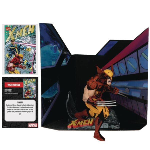 STL320679 MCFARLANE MARVEL WV1 X-MEN #1 WOLVERINE 1/10 SCALE FIG