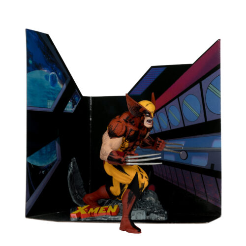 STL320679_4 MCFARLANE MARVEL WV1 X-MEN #1 WOLVERINE 1/10 SCALE FIG