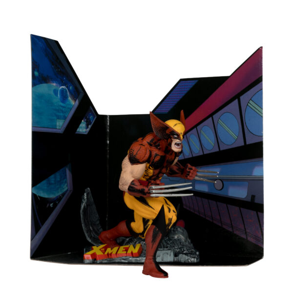 STL320679_4 MCFARLANE MARVEL WV1 X-MEN #1 WOLVERINE 1/10 SCALE FIG