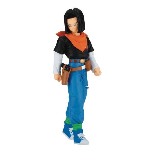 STL321091 DRAGON BALL Z SOLID EDGE WORKS ANDROID 17 FIG