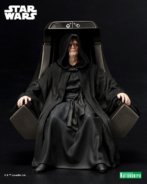 STL323188_1 STAR WARS RETURN OF JEDI EMPEROR PALPATINE ARTFX+ STATUE