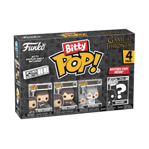 STL324009 BITTY POP GAME OF THRONES NED STARK 4PK FIG