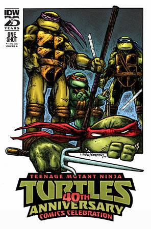STL324337-1 TMNT 40TH ANNIVERSARY CELEBRATION #1 CVR A LAIRD & EASTMAN